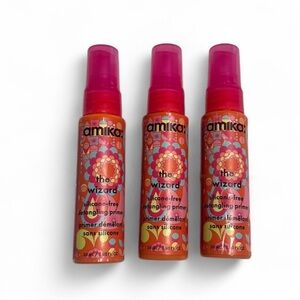 Amika The Wizard Silicone-Free Detangling Primer - Set of 3 - 1 oz each